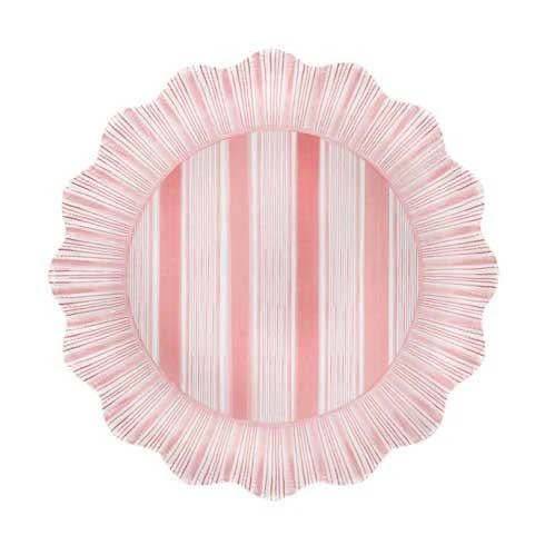 Cabana Stripe Melamine Dinner Plate - Image 4
