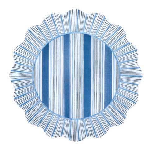 Cabana Stripe Melamine Dinner Plate - Image 7