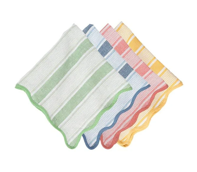 Cabana Stripe Napkins - Set of 4 - Image 2