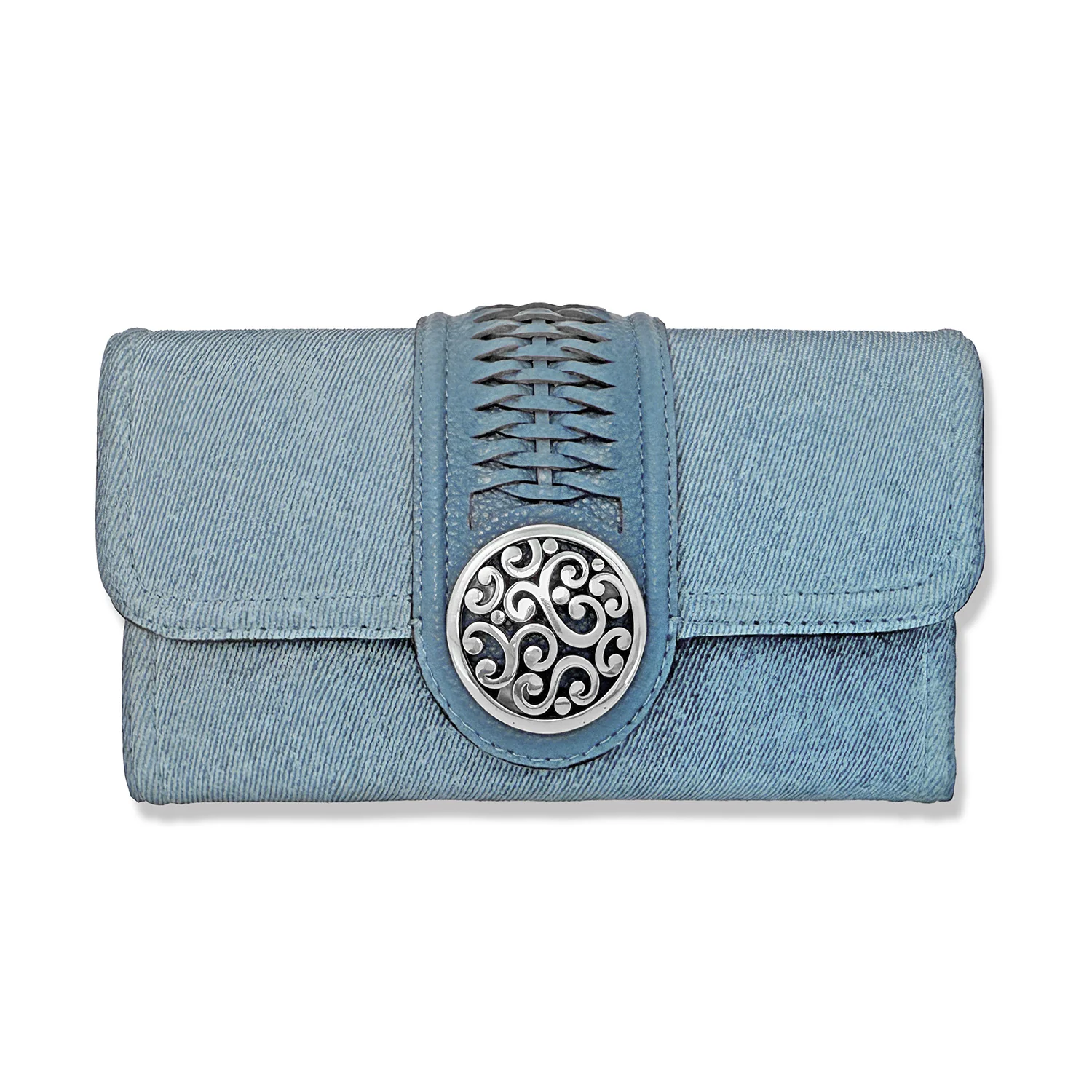 Cadiz Suede Large Wallet
