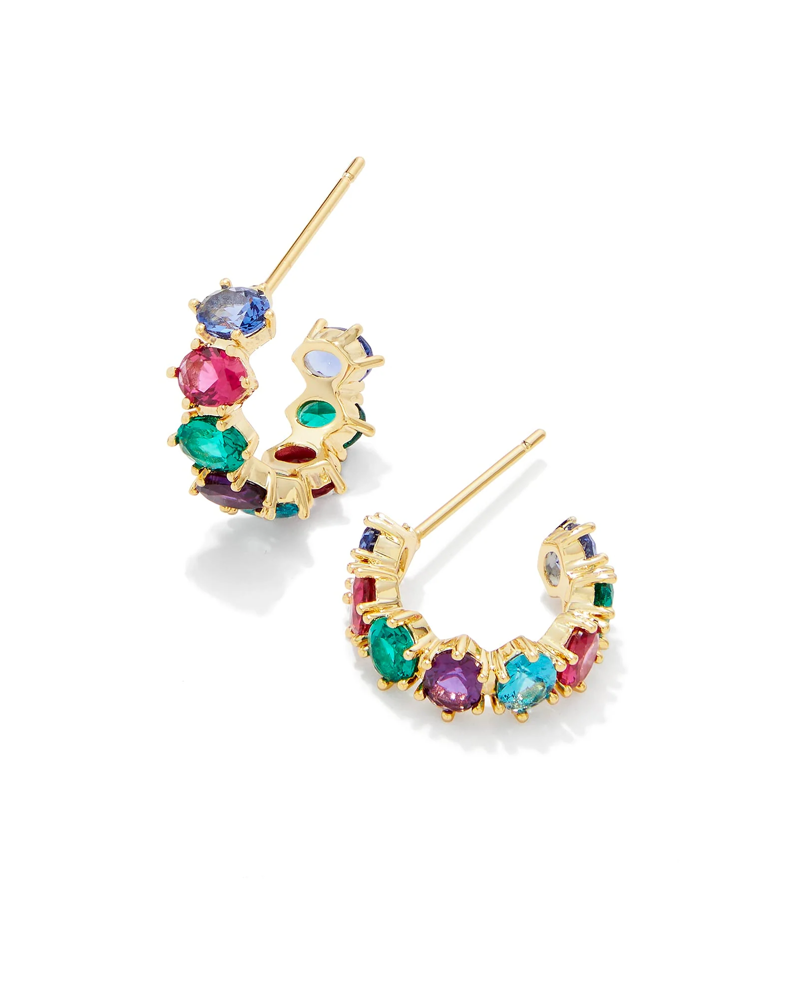 Cailin Crystal Huggie Earrings - Image 15