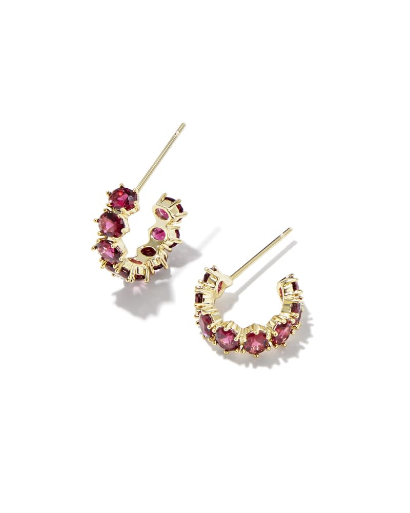 Cailin Crystal Huggie Earrings - Image 21