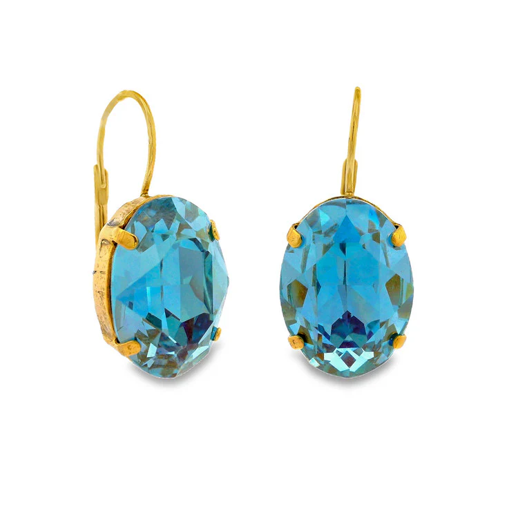 Caitlin Oval Earrings - Image 2
