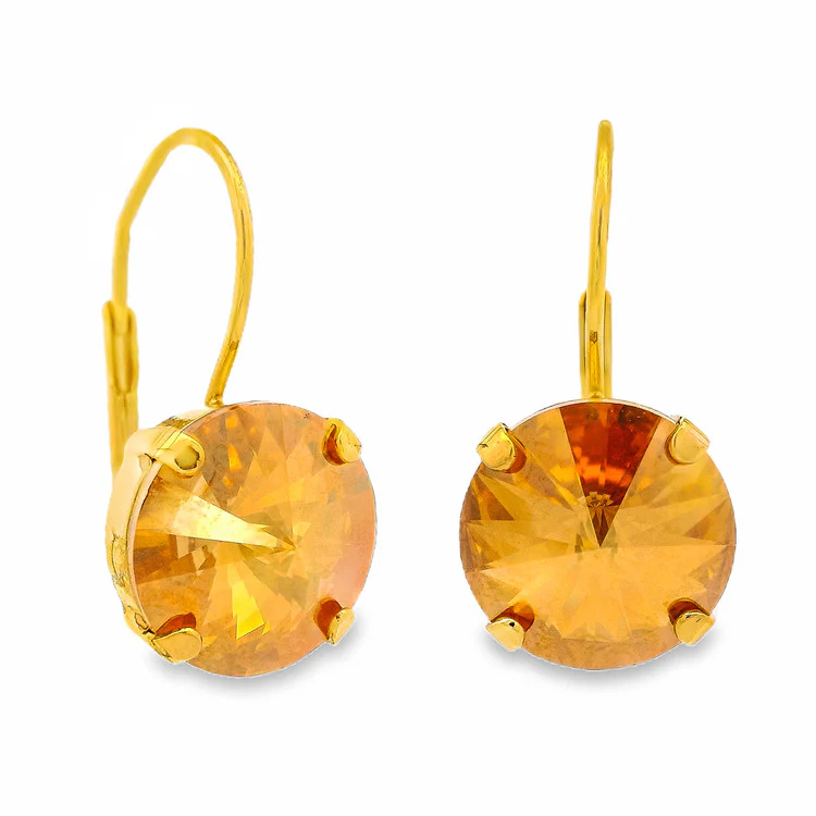 Caitlin Small Round Earrings in Candy Crush - Image 2