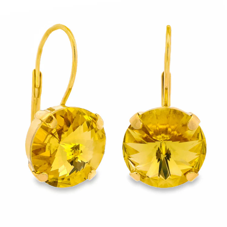 Caitlin Small Round Earrings in Candy Crush - Image 3