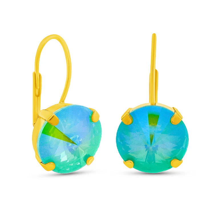 Caitlin Small Round Earrings in Candy Crush - Image 8