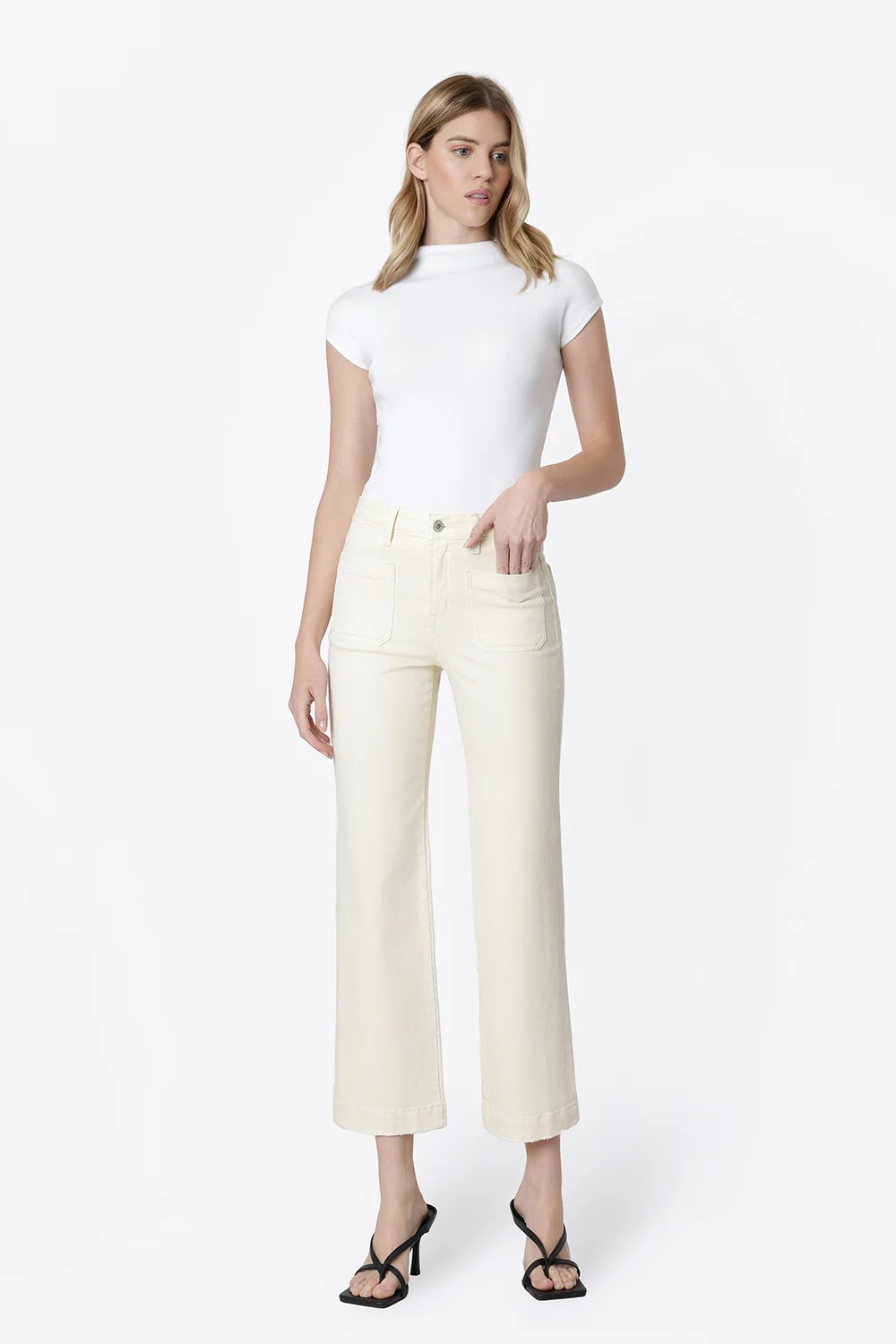 Ailleah High Rise Slim Wide Leg - Image 2