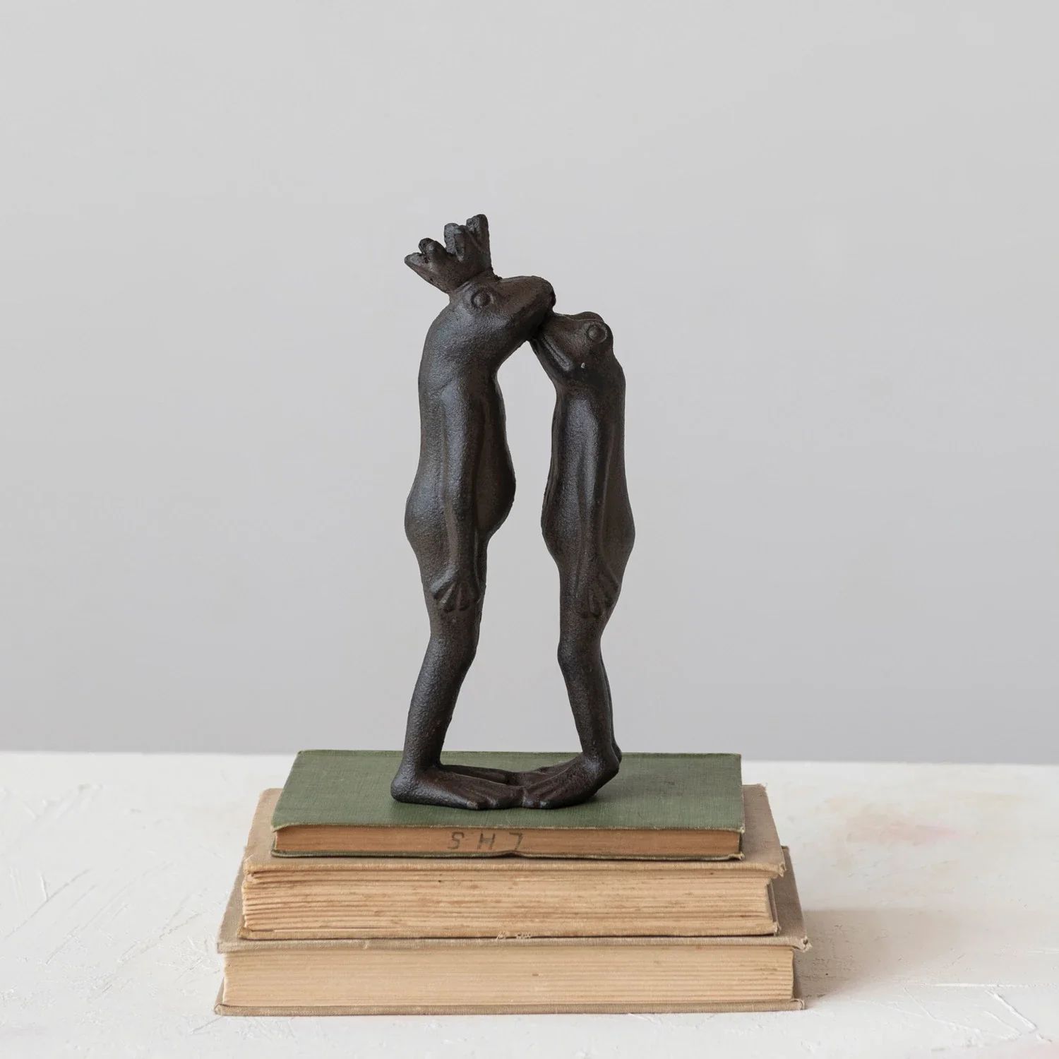 Cast Iron Kissing Frog Prince - Image 2