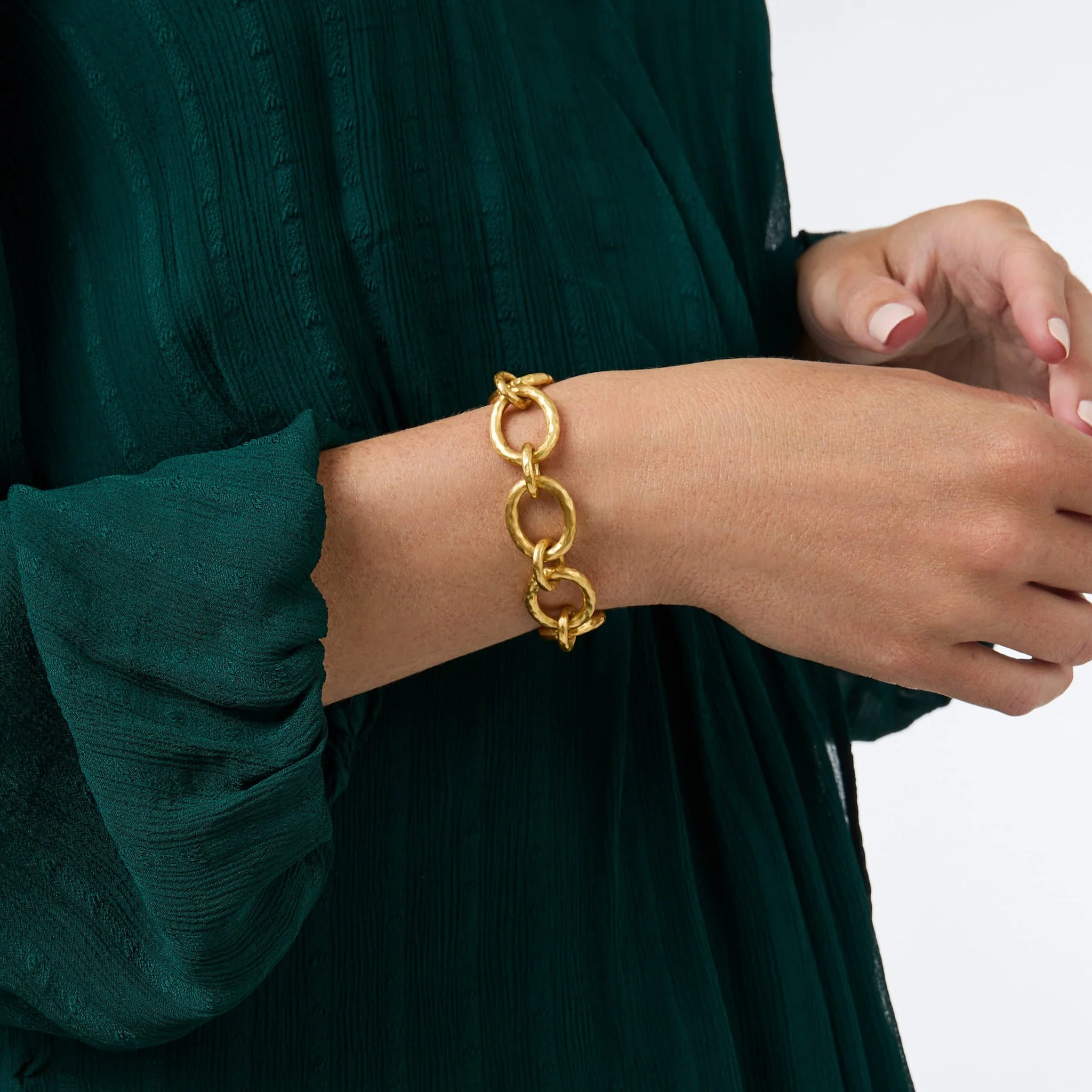 Catalina Demi Link Bracelet Gold - Image 3