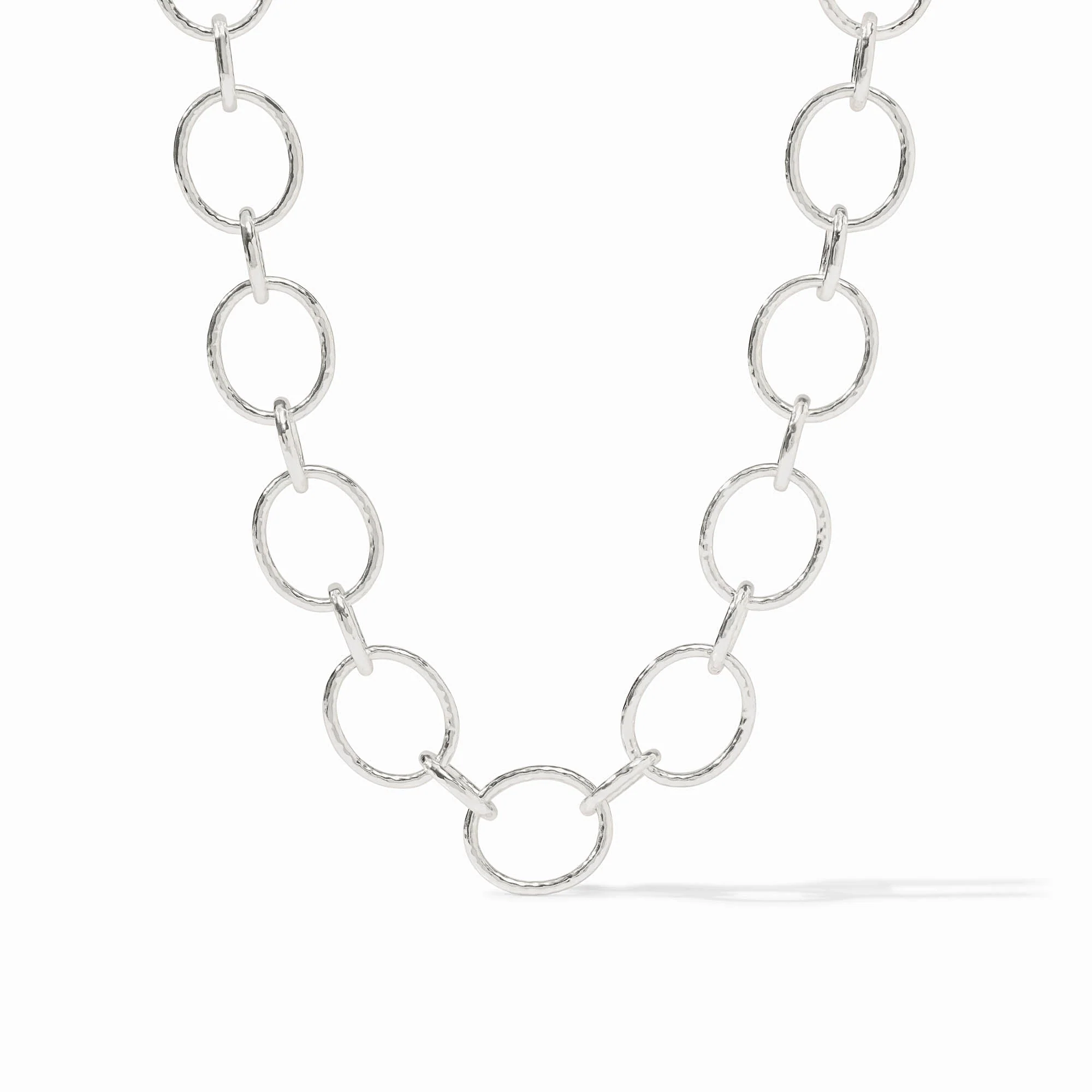 Catalina Light Link Necklace Silver