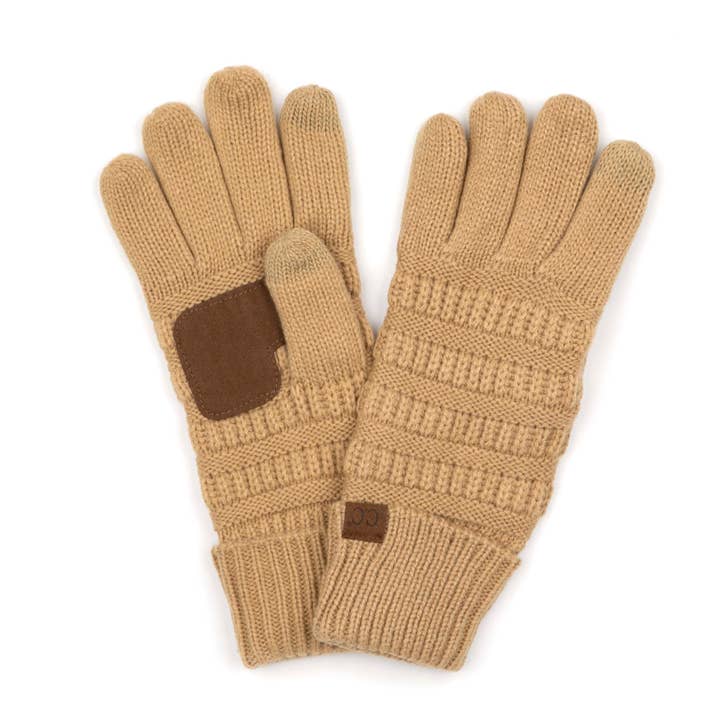Cc Fleece Lined Touchscreen Gloves - Image 3