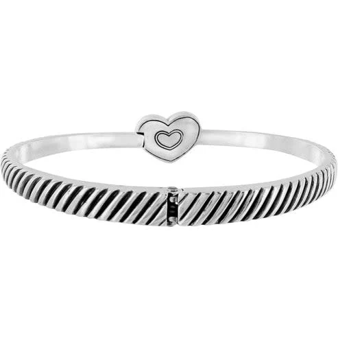 Celestia Heart Hinge Bangle - Image 3