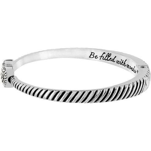 Celestia Heart Hinge Bangle - Image 6