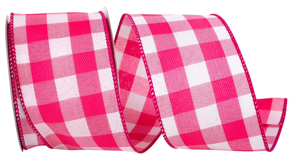 Celine Check Plaid Twill Wired Edge - Image 3