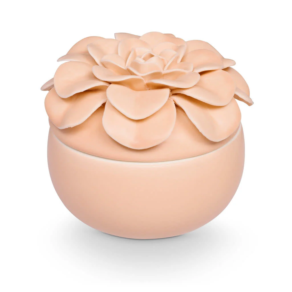 Ceramic Flower Candle - Image 9