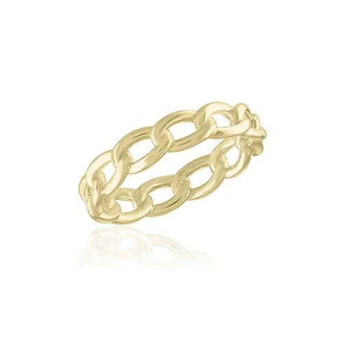 Chain Gold Layers Ring - Image 7