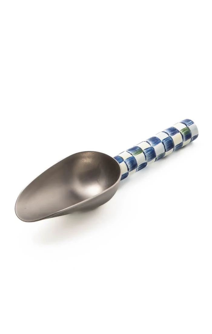 Check Enamel Scoop Small - Image 4