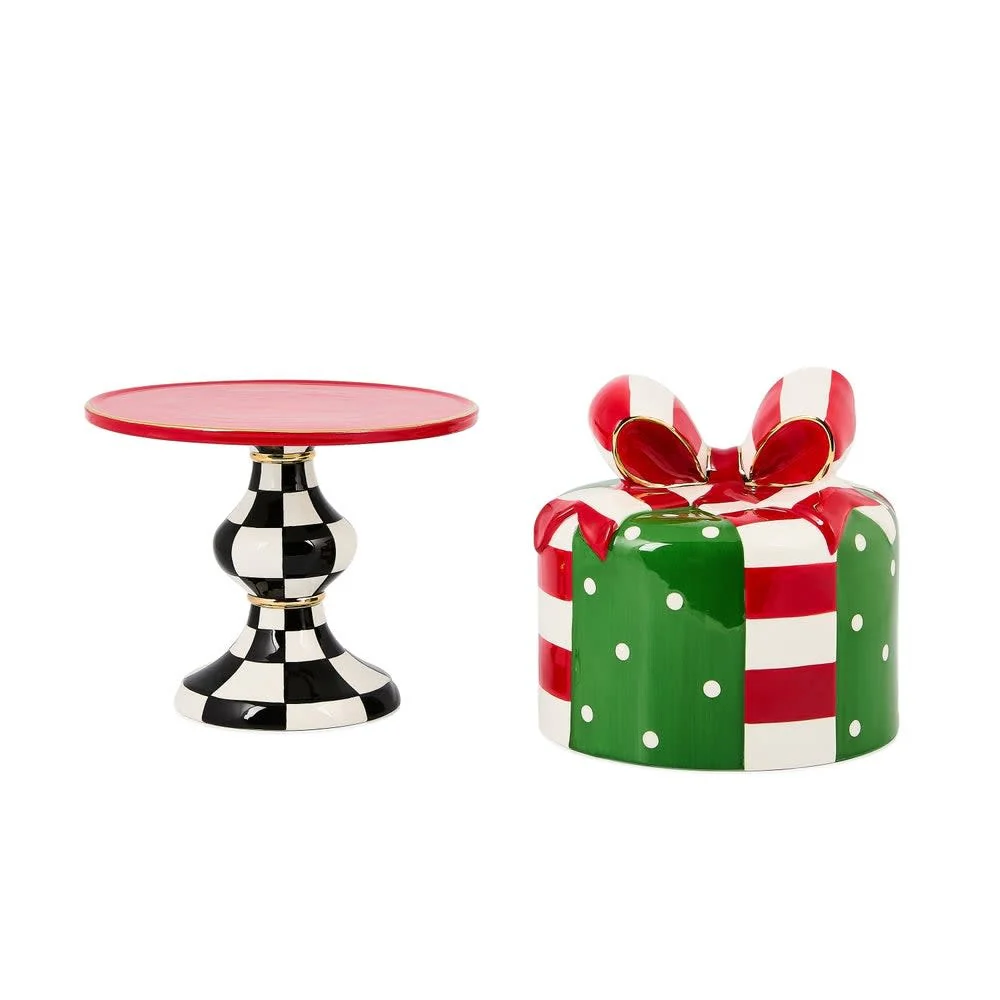Check It Out Gift Lidded Cake Stand - Image 2
