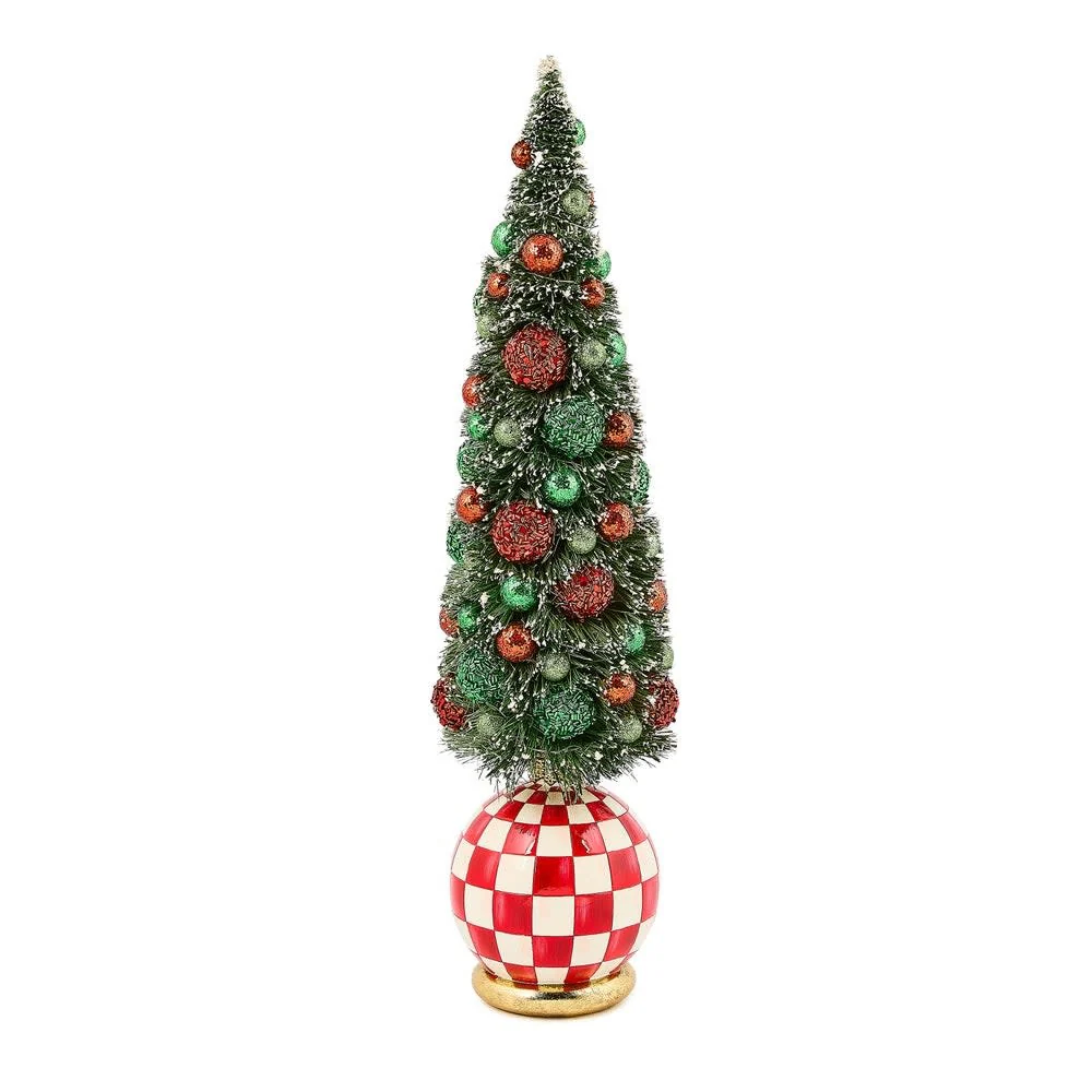 Check It Out Illuminated Bottle Brush Tree - Image 2