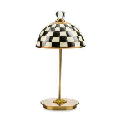 Check Led Rechargeable Dome Table Lamp - Image 2