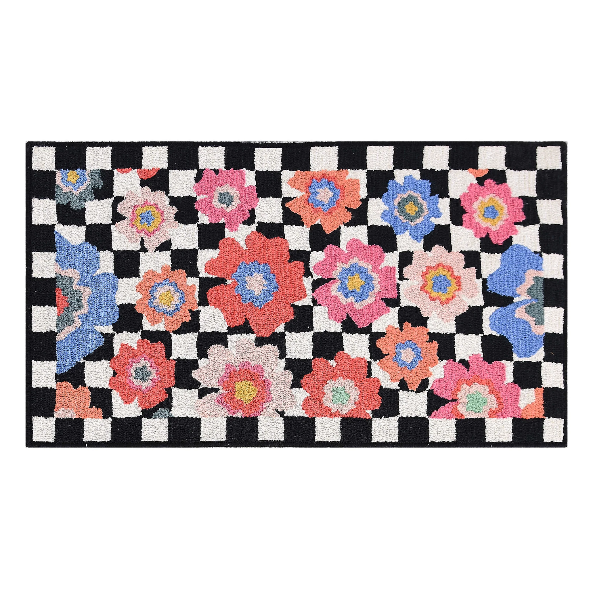 Checked Dolce Vita 2'3" x 3'9" Indoor/Outdoor Rug