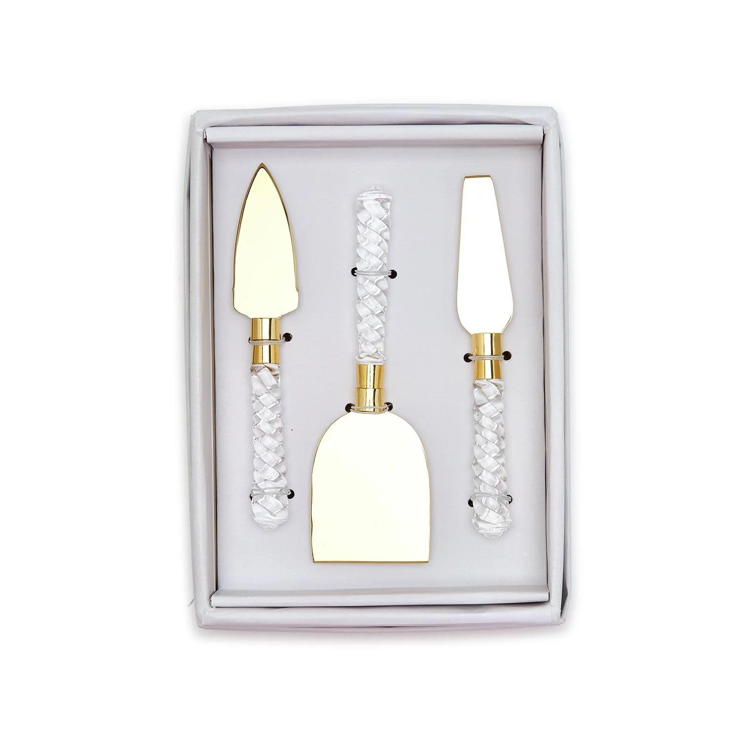 Cheese Knives in Gift Box Sold as Set