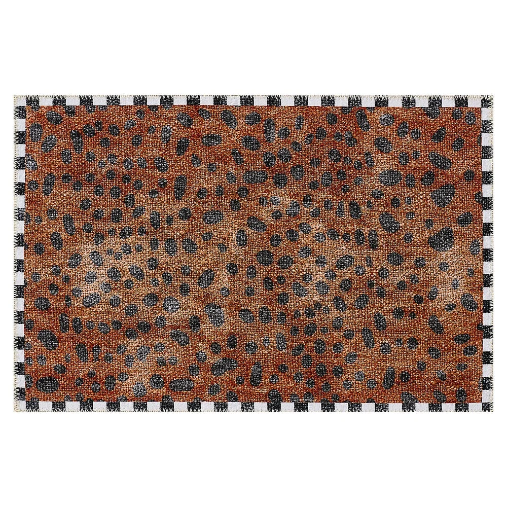 Cheetah 2' x 3' Washable Rug - Image 3