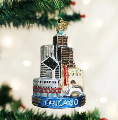 Chicago Christmas Ornament