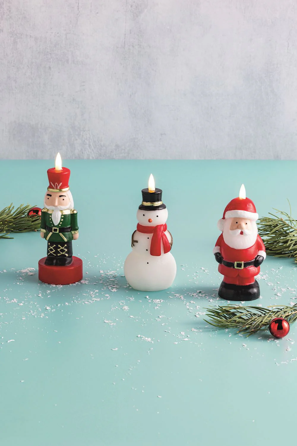 Christmas Figural Flameless Candles - Image 2