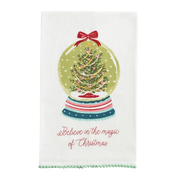 Christmas Pom Trim Towels - Image 3