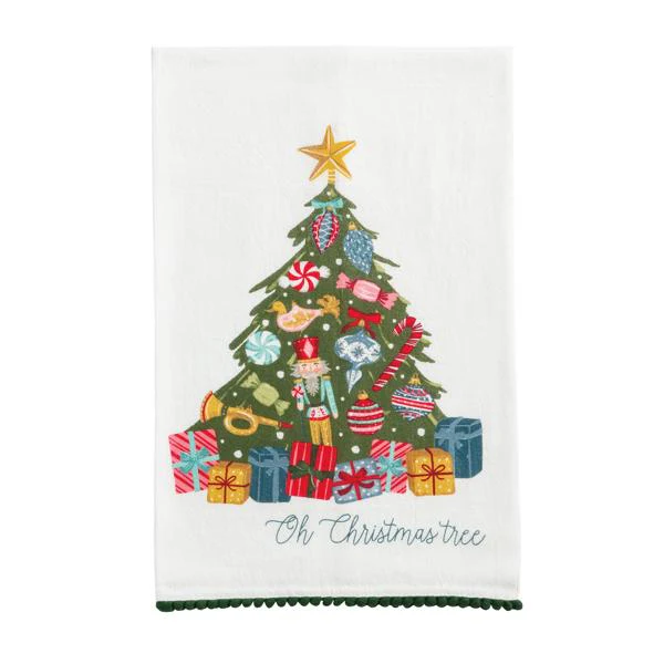 Christmas Pom Trim Towels - Image 5