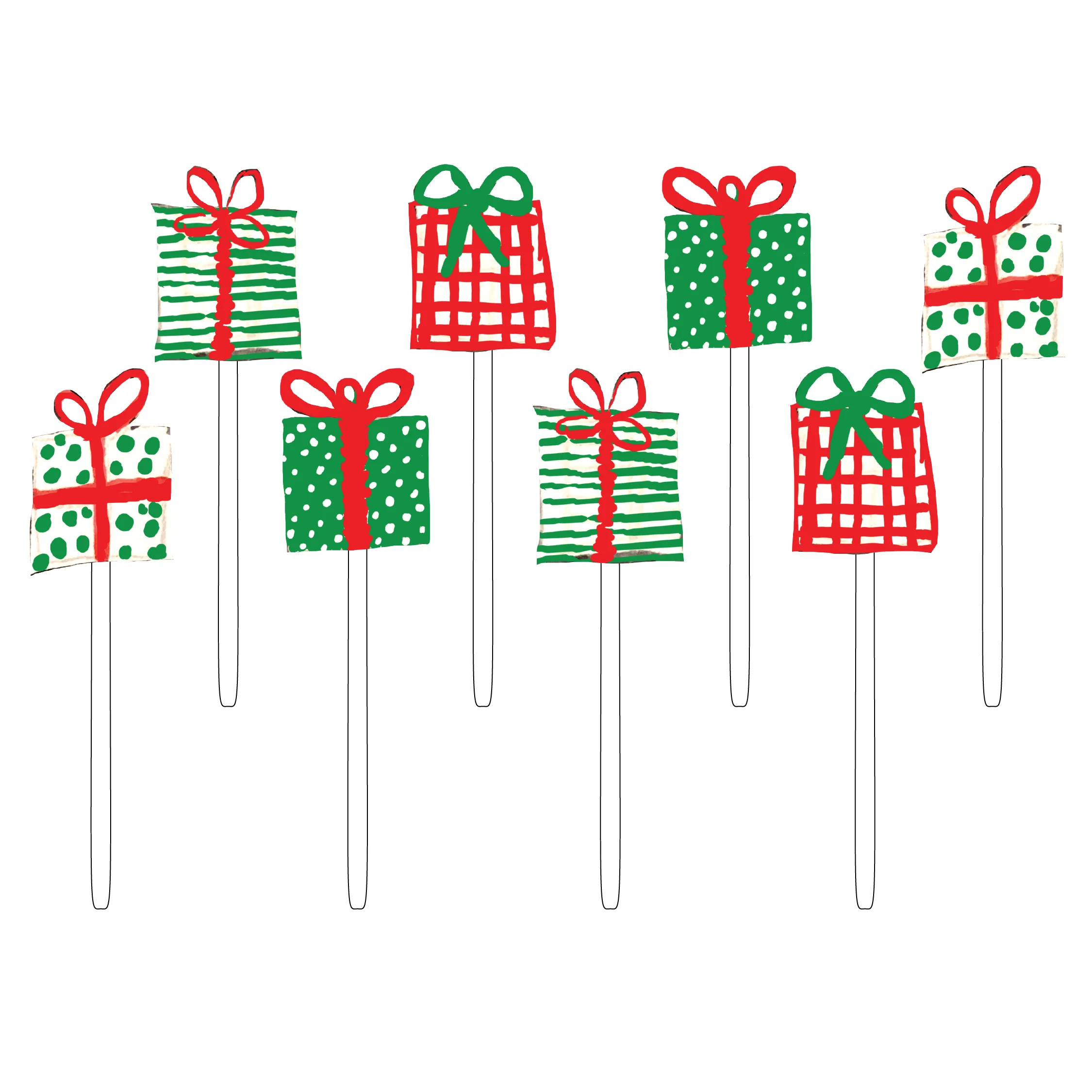 Christmas Presents Acrylic Sweeties Combo