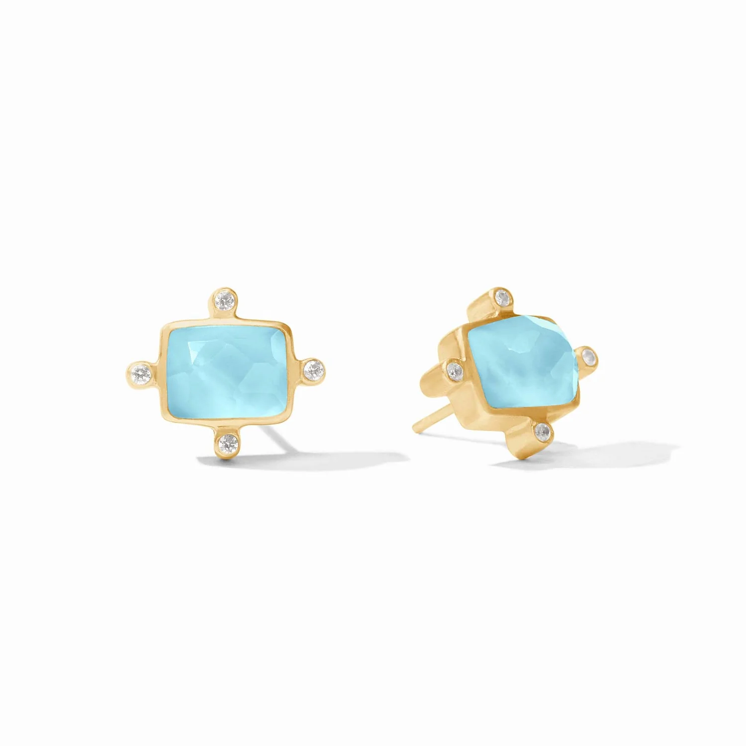 Clara Stud Gold - Image 6