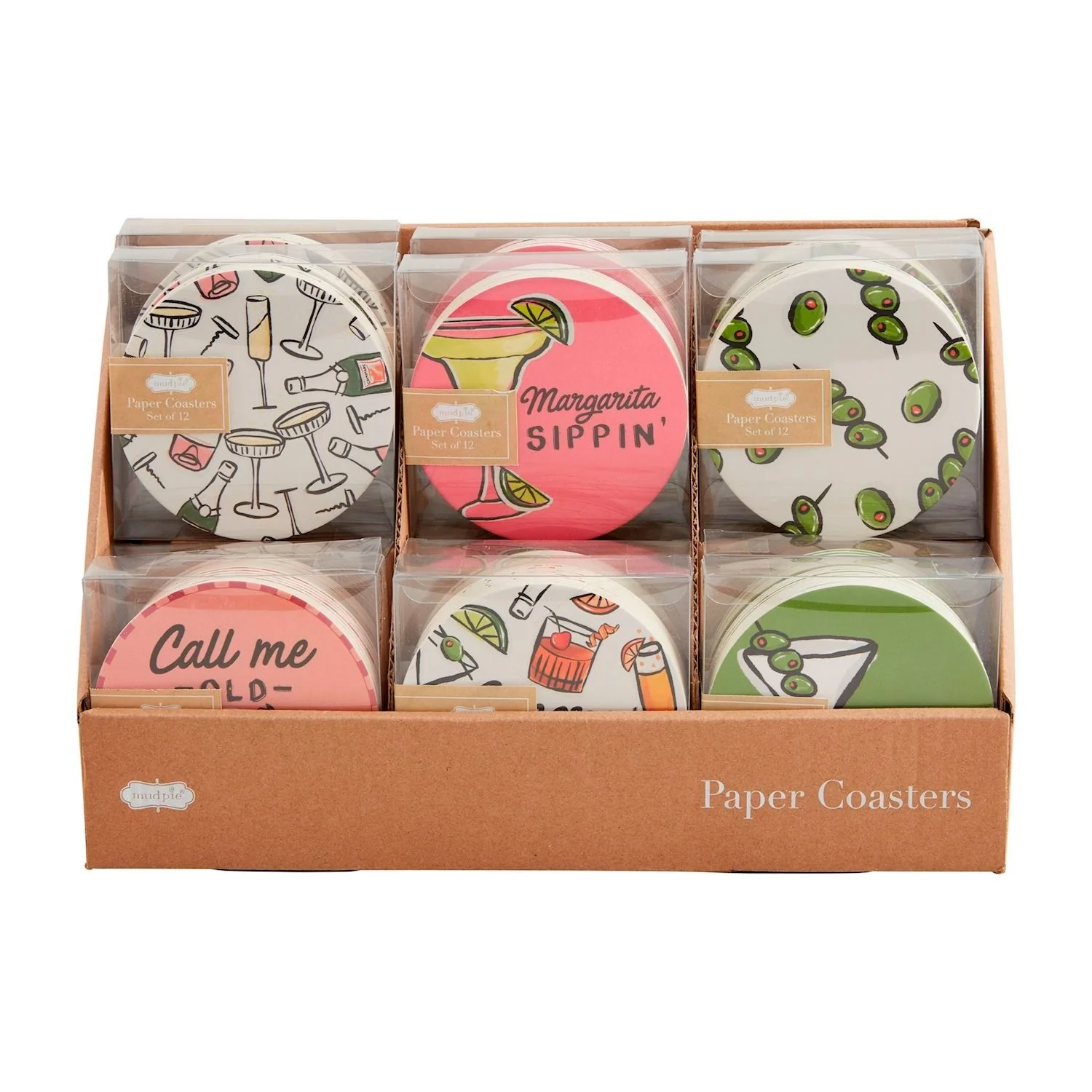 Cocktail Paper Coaster Sets - Image 2