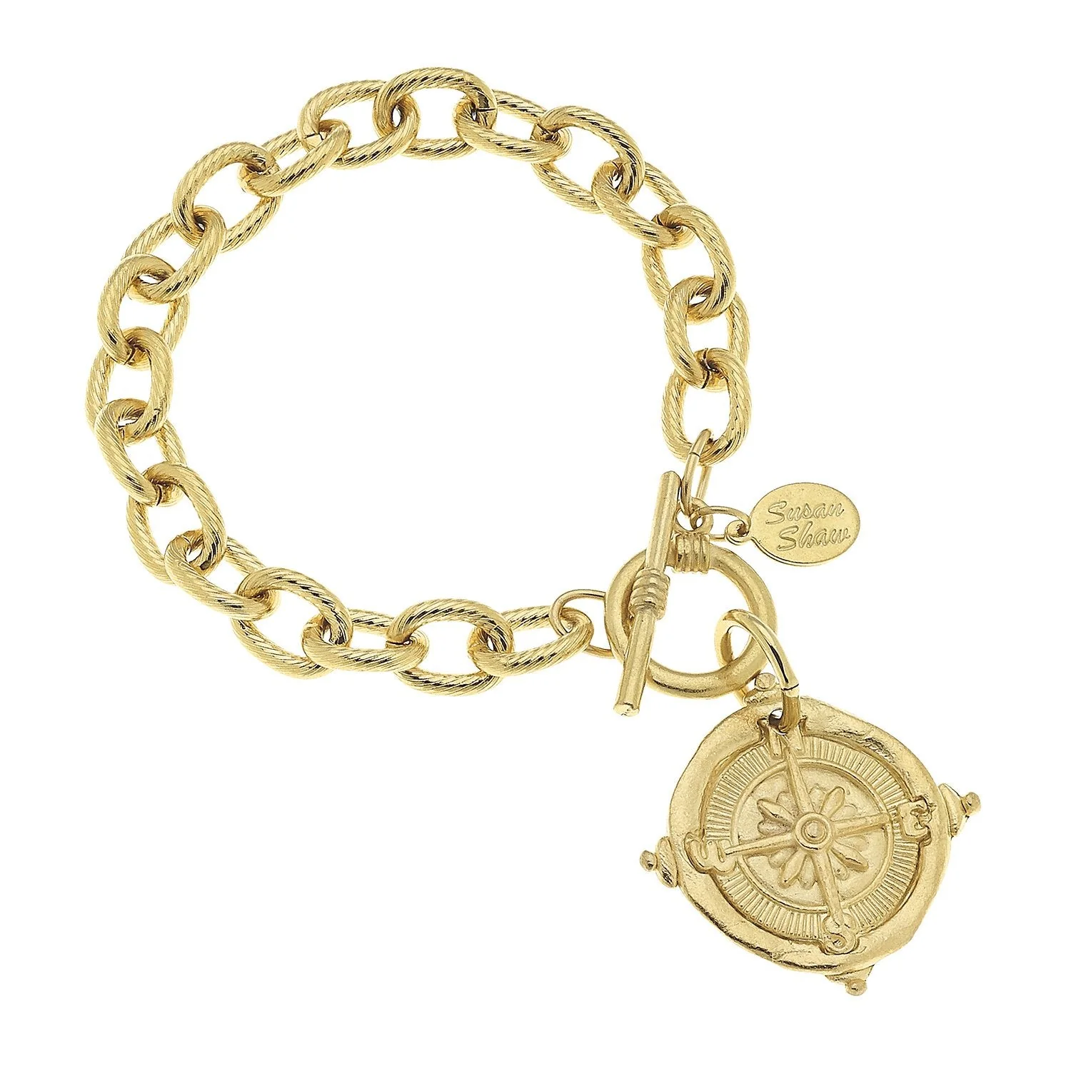Compass Toggle Bracelet - Image 2