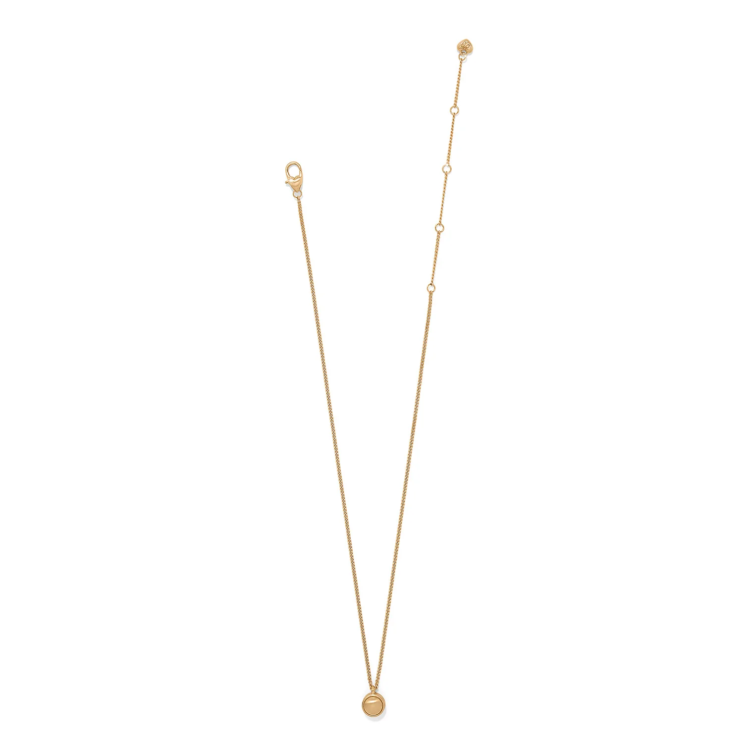 Contempo Nuevo Petite Dome Necklace Gold - Image 6