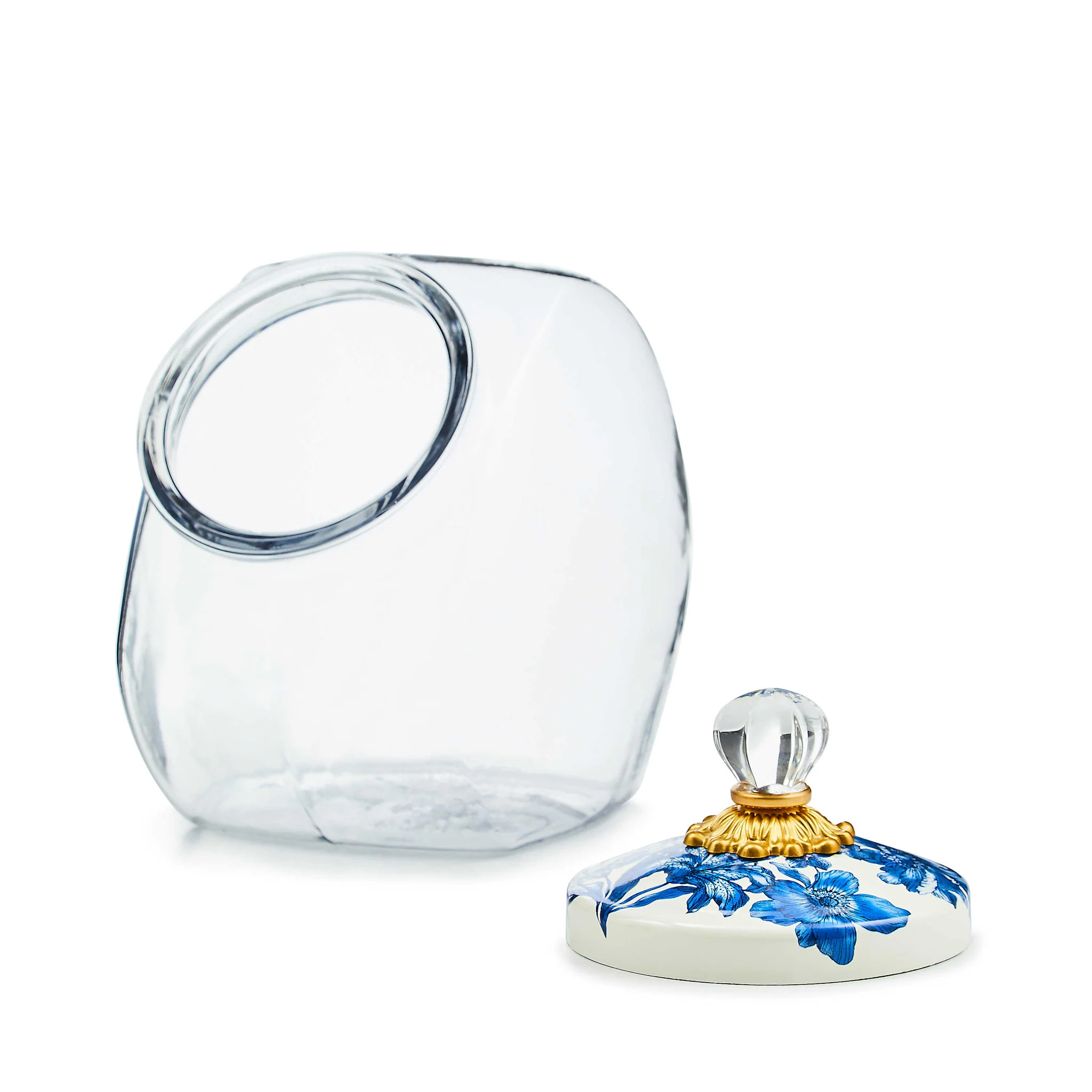 Cookie Jar with Royal English Garden Lid - Image 2