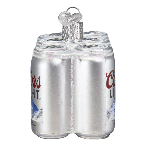 Coors Light Six Pack Ornament - Image 2