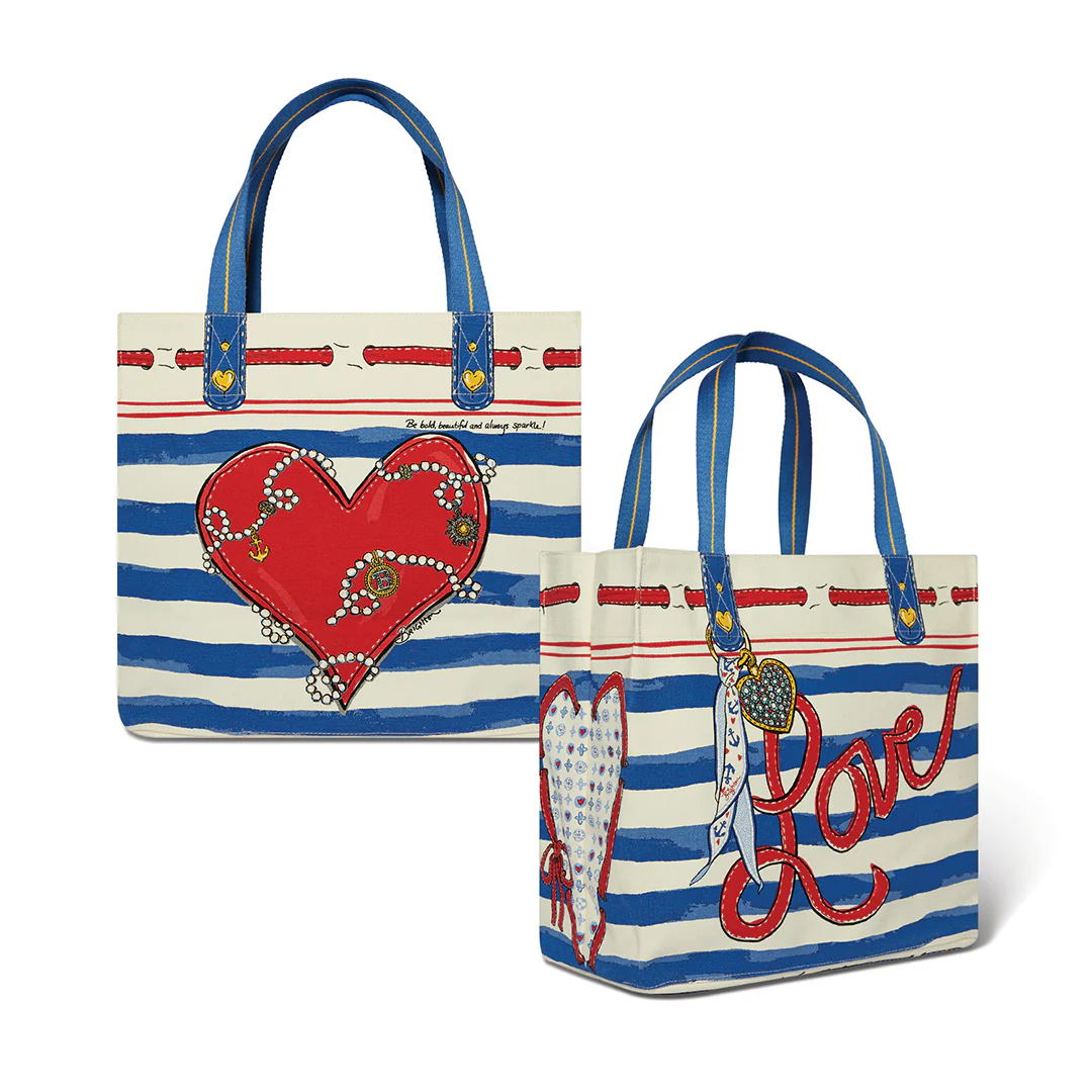 Brighton Striped Love Tote Free Gift with Purchase - Image 2