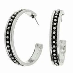 Western Bubble Hoop Earrings