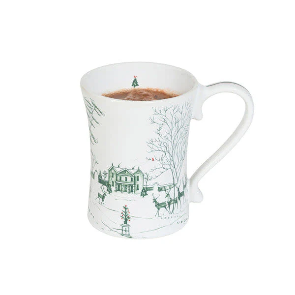 Country Estate Winter Frolic Mug - Evergreen - Image 2
