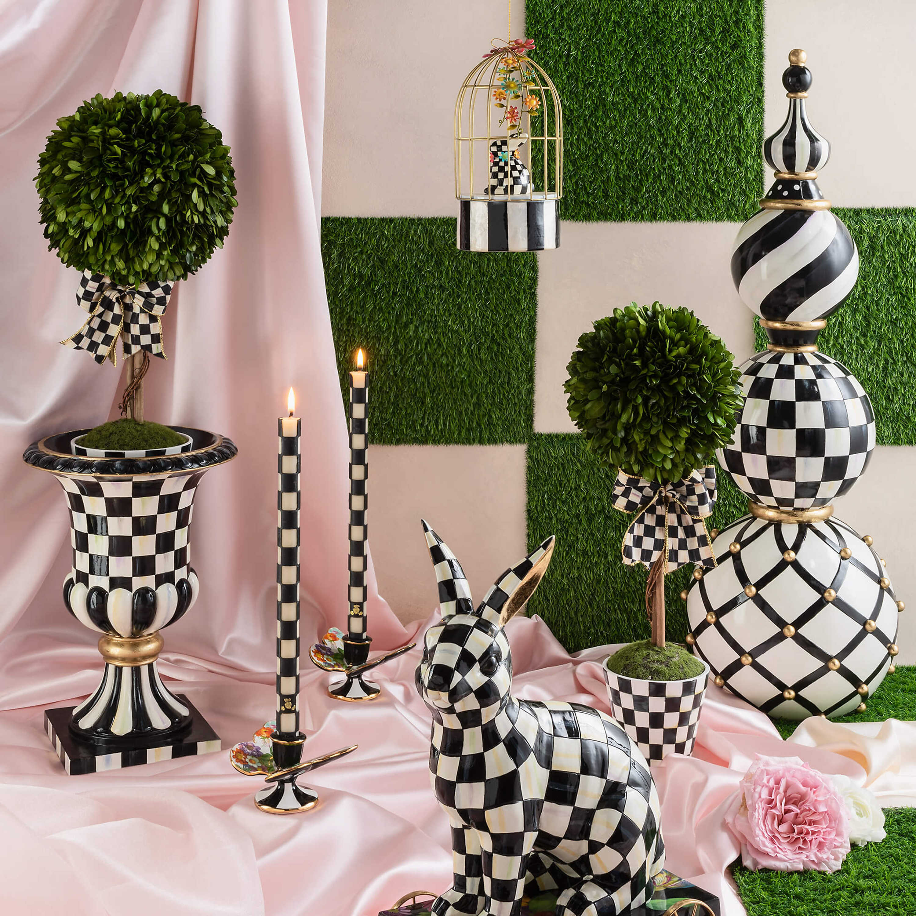 Courtly Boxwood Topiary Drop In - Image 4