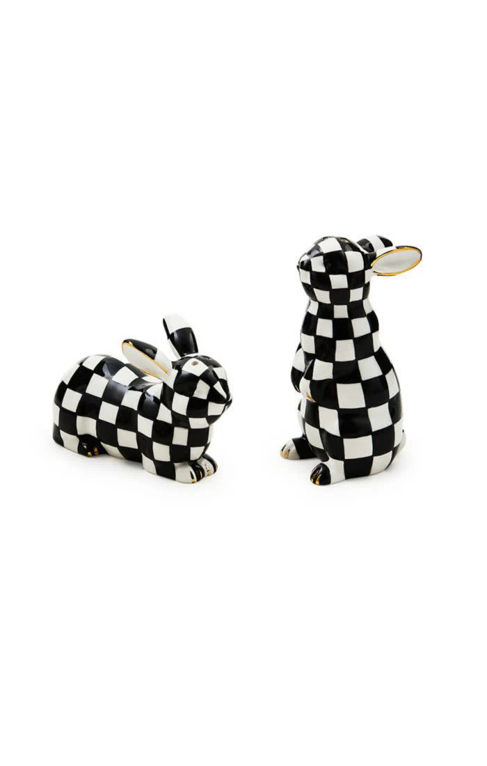 Courtly Bunny Salt & Pepper - Sold as Set - Image 2