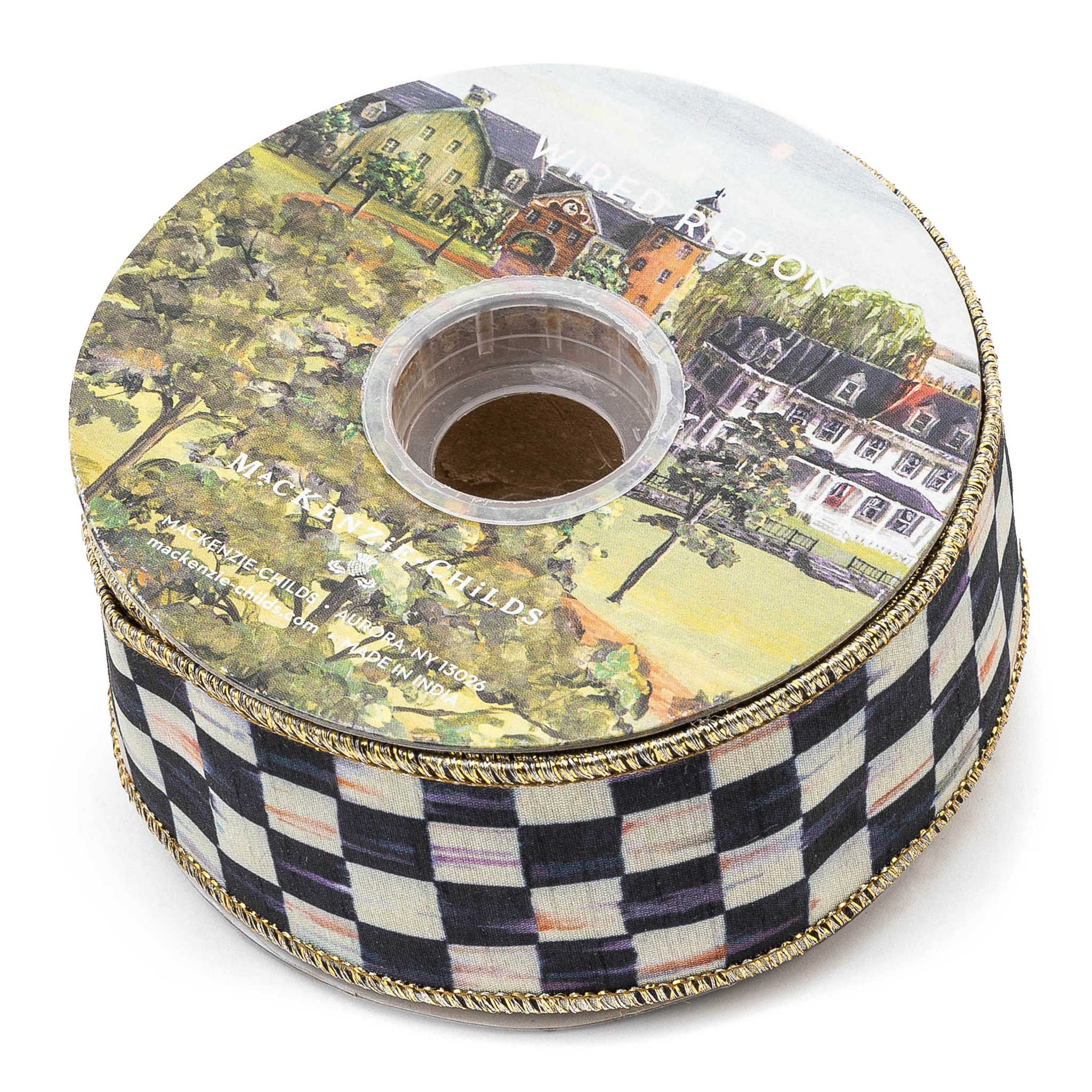 Courtly Check 2" Ribbon - Image 2