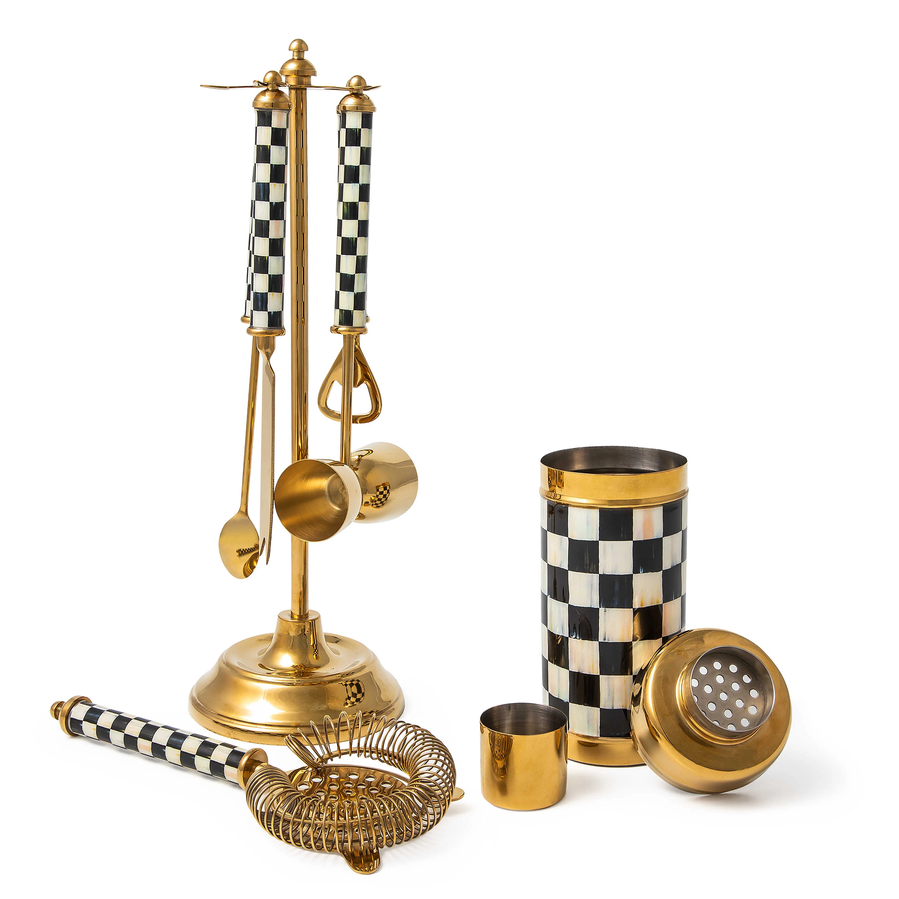 Courtly Check 3260 Gold Edition Bar Set of 2 - Image 4