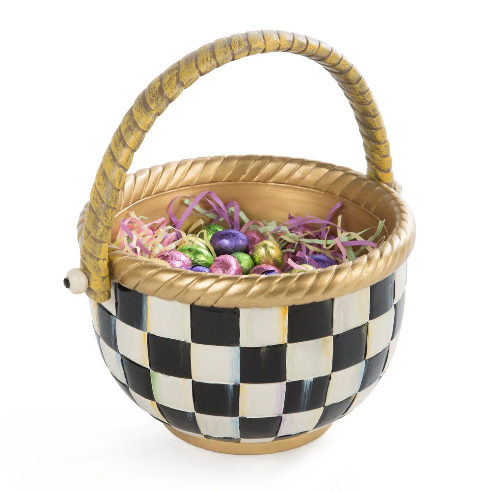 Courtly Check Large Basket - Image 3