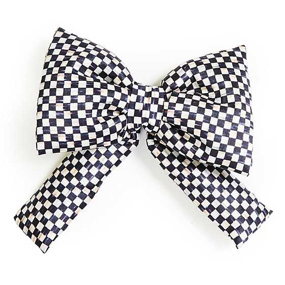 Courtly Check Bow - Small - Image 2