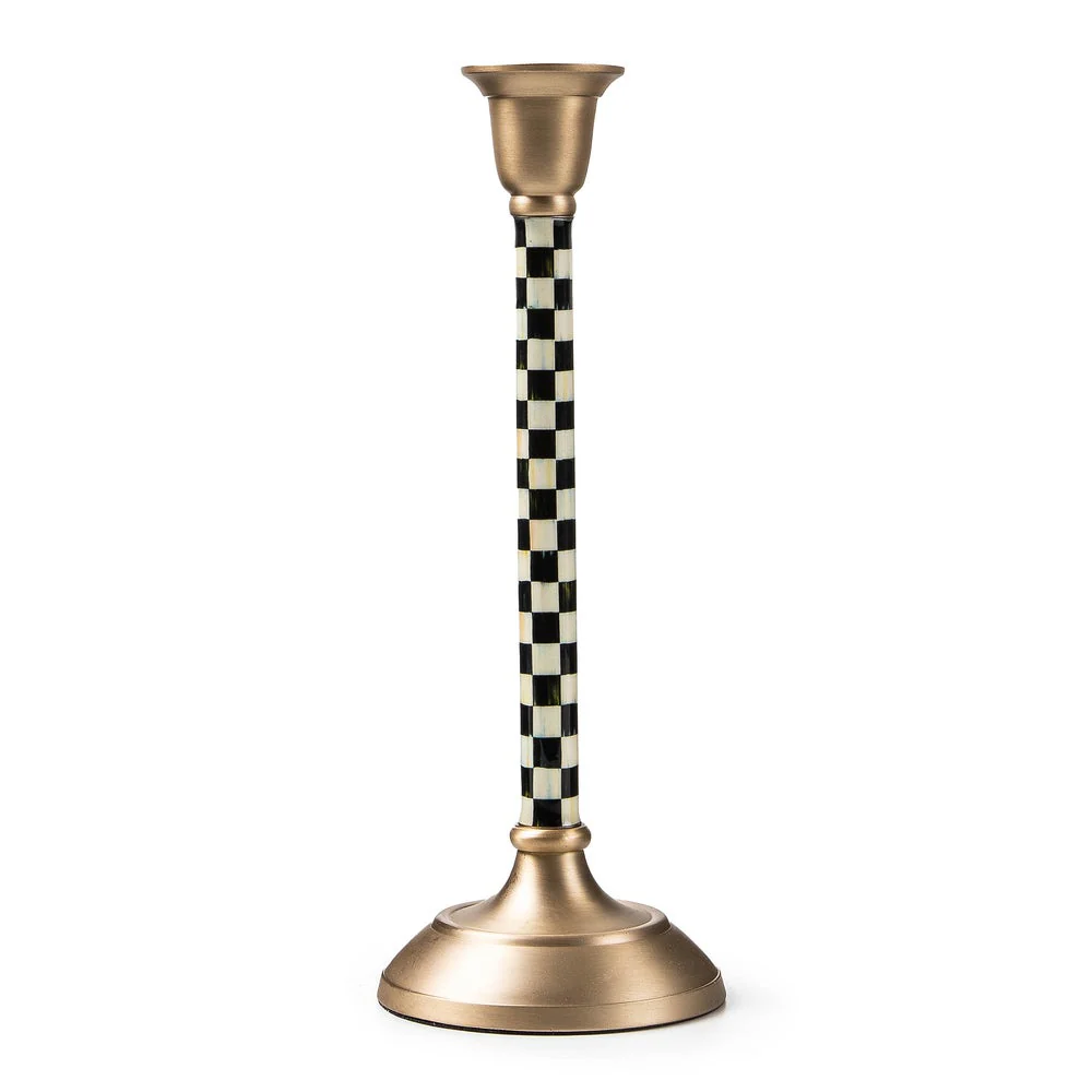 Courtly Check Medium Candlestick - Image 2