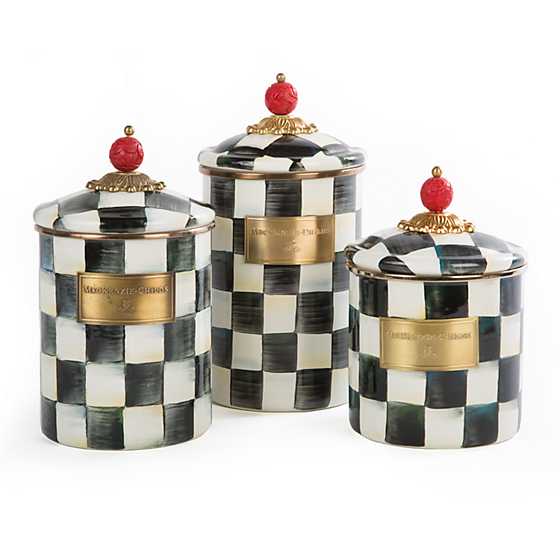 Courtly Check Medium Canister - Image 4