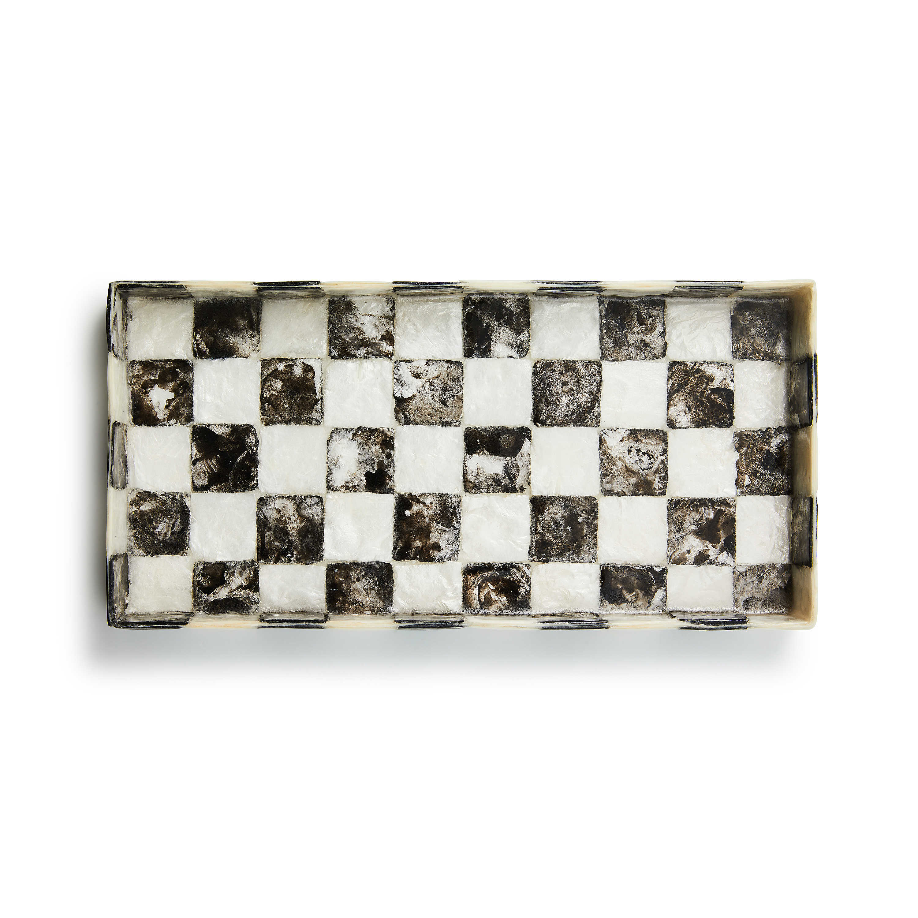 Courtly Check Capiz Vanity Tray - Image 5